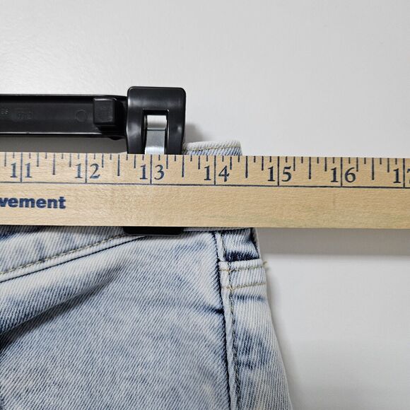 Gap Jeans Women's 2P (29x23.5) Hi-Rise Stride Ankle Blue Wide Leg Light Wash GUC - Picture 5 of 7